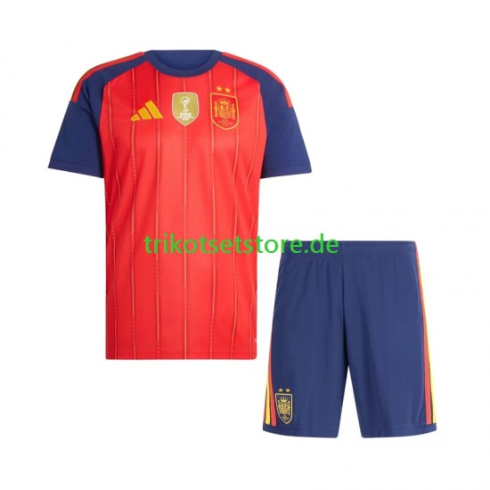 Spanien 2-star 2026-2027 Kinder Trikotset Heim Kurzarm