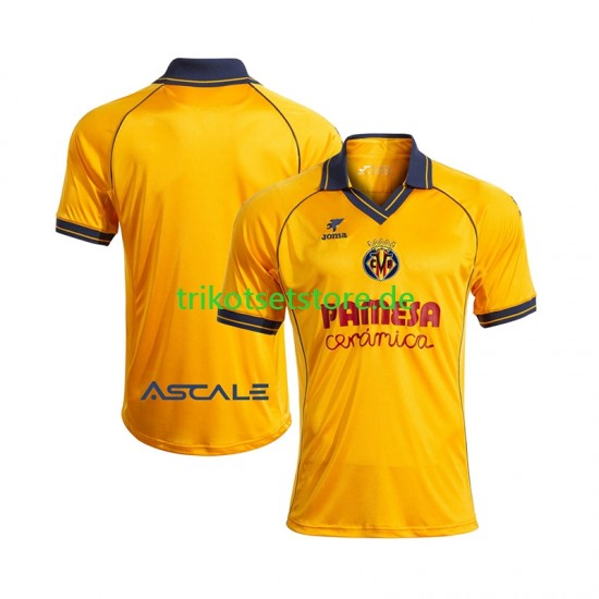 Villarreal CF Retro 2025-2026 Herren Trikot Heim Kurzarm