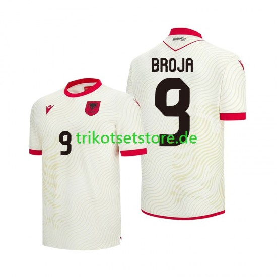 Albanien Armando Broja 9 World Cup 2026 Herren Trikot Auswärts Kurzarm
