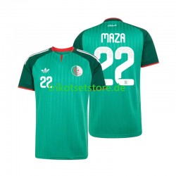 Algerien Ibrahim Maza 22 2026 Herren Trikot Auswärts Kurzarm