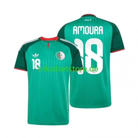 Algerien Mohamed Amoura 18 2026 Herren Trikot Auswärts Kurzarm