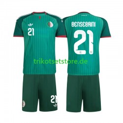 Algerien Ramy Bensebaini 21 2026 Kinder Trikotset Auswärts Kurzarm