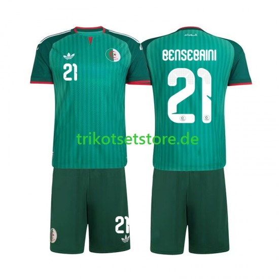 Algerien Ramy Bensebaini 21 2026 Kinder Trikotset Auswärts Kurzarm