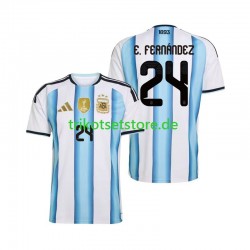 Argentinien Enzo Fernandez 24 World Cup 2026 Herren Trikot Heim Kurzarm