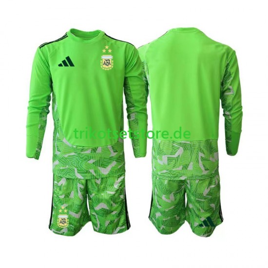 Argentinien Torwart World Cup 2026 Kinder Trikotset Ausweich Langarm