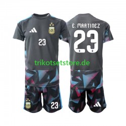 Argentinien Torwart Emiliano Martinez 23 World Cup 2026 Kinder Trikotset Heim Kurzarm