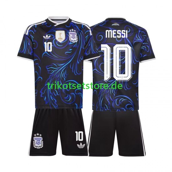 Argentinien Lionel Messi 10 World Cup 2026 Kinder Trikotset Auswärts Kurzarm