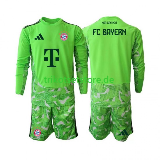 FC Bayern München Torwart 2026-2027 Kinder Trikotset Heim Langarm
