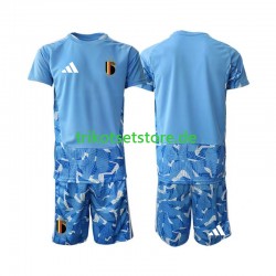 Belgien Torwart World Cup 2026 Kinder Trikotset Heim Kurzarm