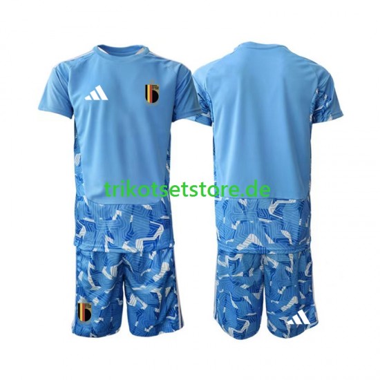 Belgien Torwart World Cup 2026 Kinder Trikotset Heim Kurzarm