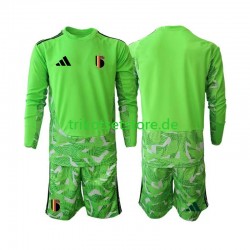 Belgien Torwart World Cup 2026 Kinder Trikotset Ausweich Langarm