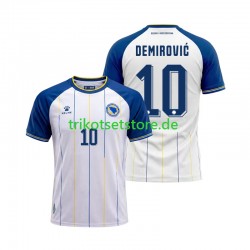 Bosnien-Herzegowina Ermedin Demirovic 10 World Cup 2026 Herren Trikot Auswärts Kurzarm