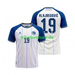 Bosnien-Herzegowina Kerim Alajbegovic 19 World Cup 2026 Herren Trikot Auswärts Kurzarm