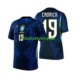 Brasilien Endrick 19 World Cup 2026 Herren Trikot Auswärts Kurzarm