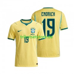 Brasilien Endrick 19 World Cup 2026 Herren Trikot Heim Kurzarm