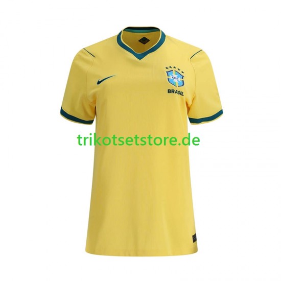 Brasilien World Cup 2026 Frauen Trikot Heim Kurzarm