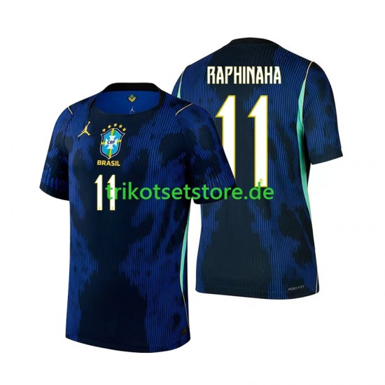 Brasilien Raphinha 11 World Cup 2026 Herren Trikot Auswärts Kurzarm