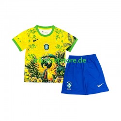 Brasilien Special 2026 Kinder Trikotset Heim Kurzarm