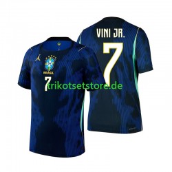 Brasilien Vinicius Junior 7 World Cup 2026 Herren Trikot Auswärts Kurzarm