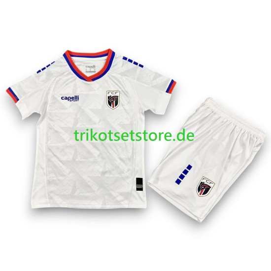 Cape Verde World Cup 2026 Kinder Trikotset Auswärts Kurzarm
