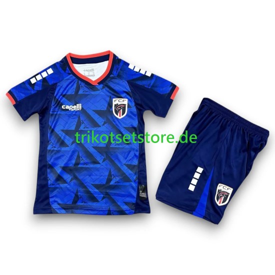 Cape Verde World Cup 2026 Kinder Trikotset Heim Kurzarm