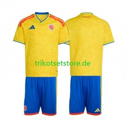 Kolumbien World Cup 2026 Kinder Trikotset Heim Kurzarm
