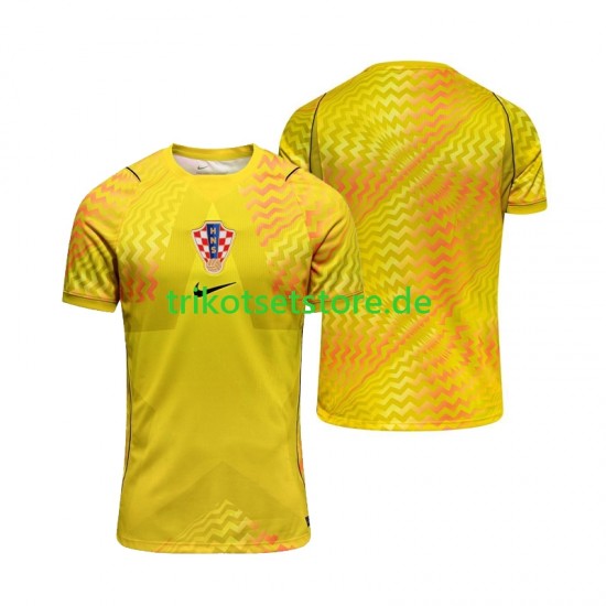 Kroatien Torwart World Cup 2026 Herren Trikot Heim Kurzarm