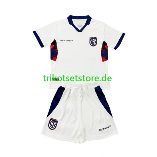 Ecuador World Cup 2026 Kinder Trikotset Ausweich Kurzarm