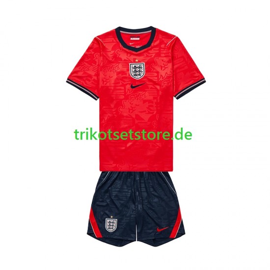 England World Cup 2026 Kinder Trikotset Auswärts Kurzarm