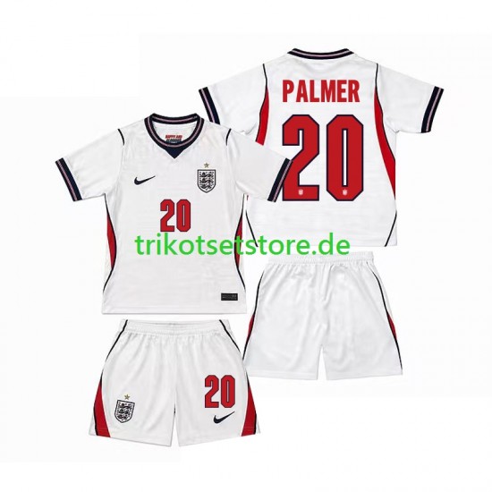 England Cole Palmer 20 World Cup 2026 Kinder Trikotset Heim Kurzarm