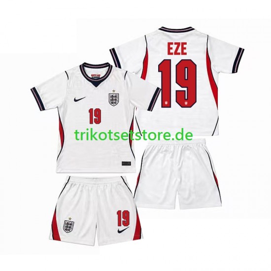 England Eberechi Eze 19 World Cup 2026 Kinder Trikotset Heim Kurzarm