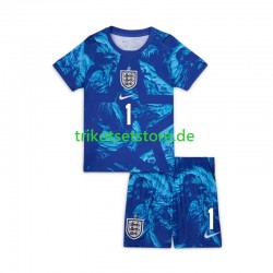 England Torwart Jordan Pickford 1 World Cup 2026 Kinder Trikotset Ausweich Kurzarm