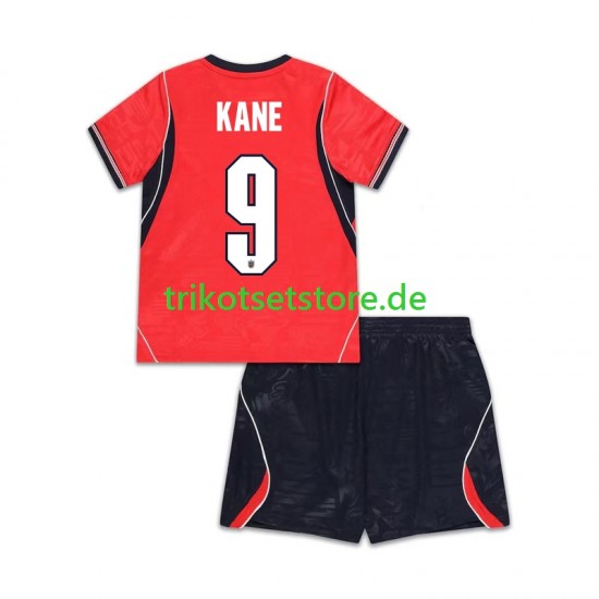 England Harry Kane 9 World Cup 2026 Kinder Trikotset Auswärts Kurzarm