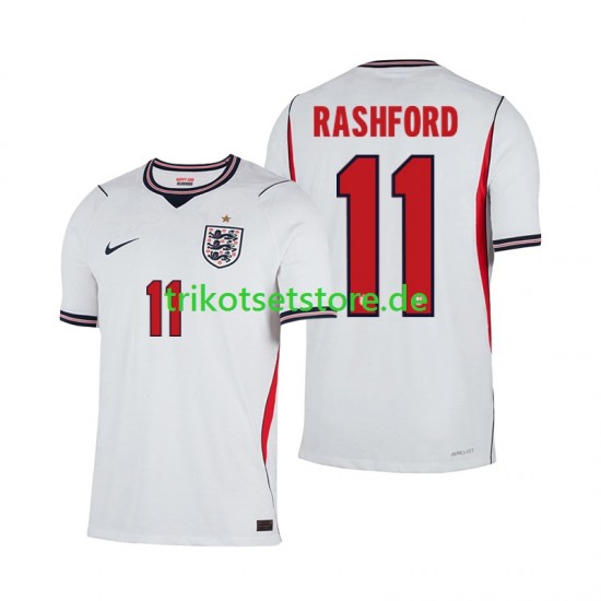 England Marcus Rashford 11 World Cup 2026 Herren Trikot Heim Kurzarm