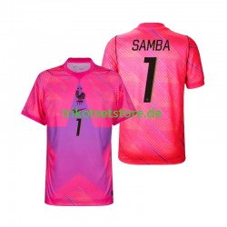 Frankreich Torwart Brice Samba 1 World Cup 2026 Herren Trikot Auswärts Kurzarm