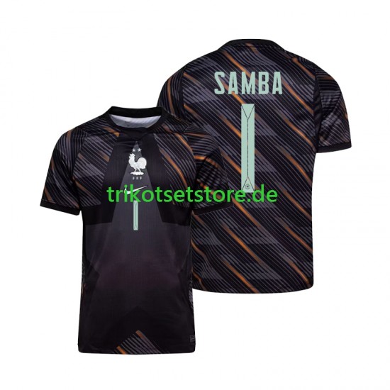 Frankreich Torwart Brice Samba 1 World Cup 2026 Herren Trikot Heim Kurzarm