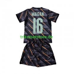 Frankreich Torwart Mike Maignan 16 World Cup 2026 Kinder Trikotset Heim Kurzarm