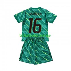 Frankreich Torwart Mike Maignan 16 World Cup 2026 Kinder Trikotset Ausweich Kurzarm
