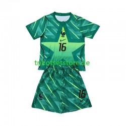 Frankreich Torwart Mike Maignan 16 World Cup 2026 Kinder Trikotset Ausweich Kurzarm
