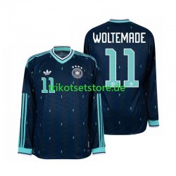 Deutschland Nick Woltemade 11 World Cup 2026 Herren Trikot Auswärts Langarm