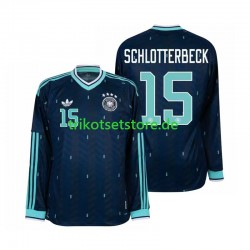 Deutschland Nico Schlotterbeck 15 World Cup 2026 Herren Trikot Auswärts Langarm