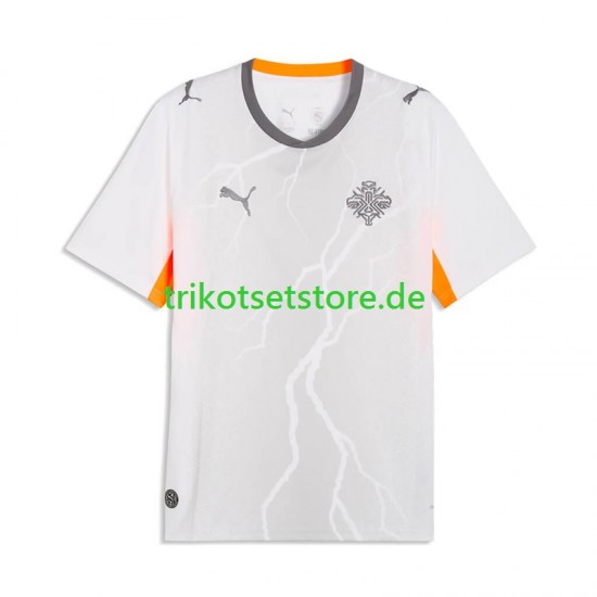Island 2026 Herren Trikot Auswärts Kurzarm