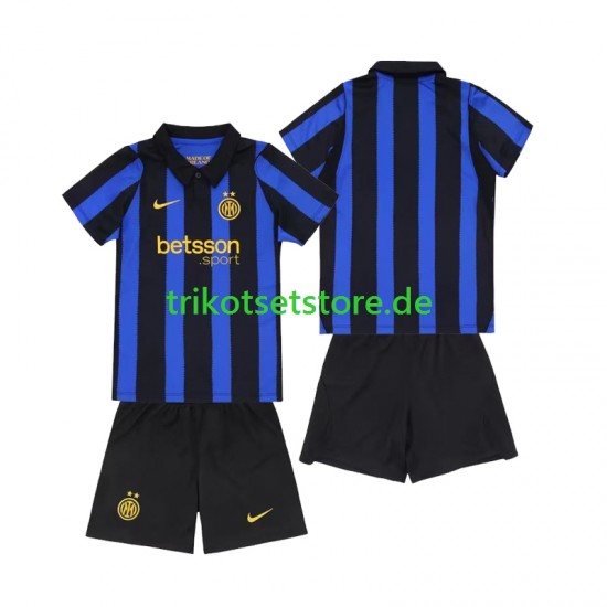 Inter Mailand 2026-2027 Kinder Trikotset Heim Kurzarm
