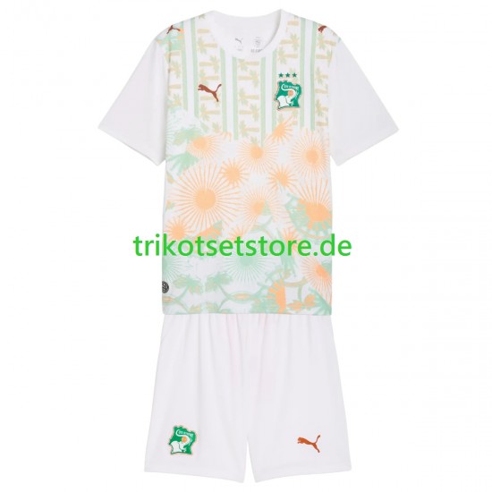 Elfenbeinküste World Cup 2026 Kinder Trikotset Auswärts Kurzarm