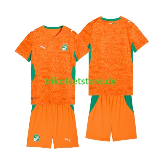 Elfenbeinküste Football Kit World Cup 2026 Herren Trikot Kinder Trikotset Heim Kurzarm