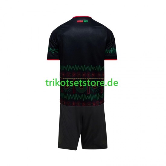 Jamaika World Cup 2026 Kinder Trikotset Auswärts Kurzarm