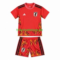 Japan Torwart World Cup 2026 Kinder Trikotset Heim Kurzarm