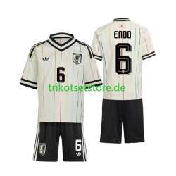 Japan Wataru Endo 6 World Cup 2026 Kinder Trikotset Auswärts Kurzarm