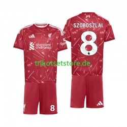 Liverpool Dominik Szoboszlai 8 2026-2027 Kinder Trikotset Heim Kurzarm
