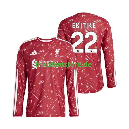 Liverpool Hugo Ekitike 22 2026-2027 Herren Trikot Heim Langarm